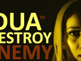 Dua To Destroy Enemy Immediately