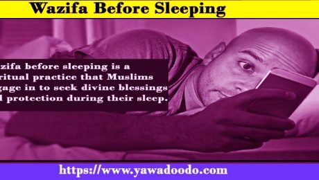 Wazifa Before Sleeping